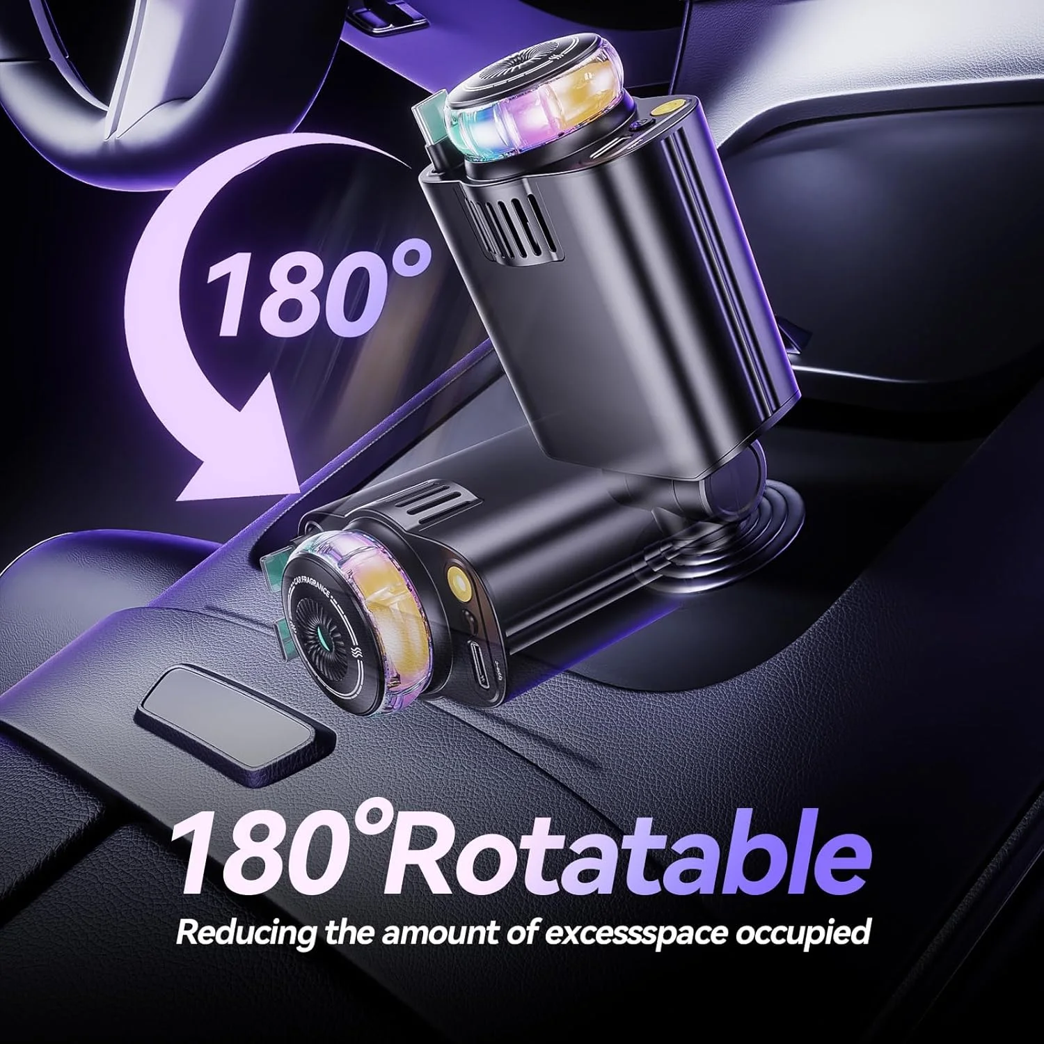 Chargeur de voiture intelligent 5 en 1