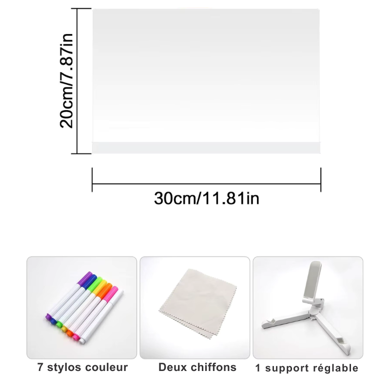 Tableau Magique Lumineux à Dessiner