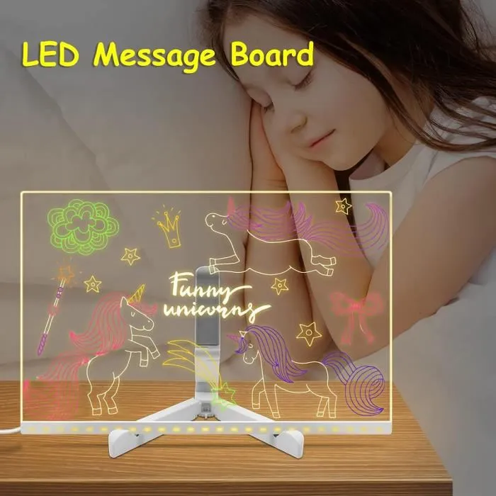 Tableau Magique Lumineux à Dessiner