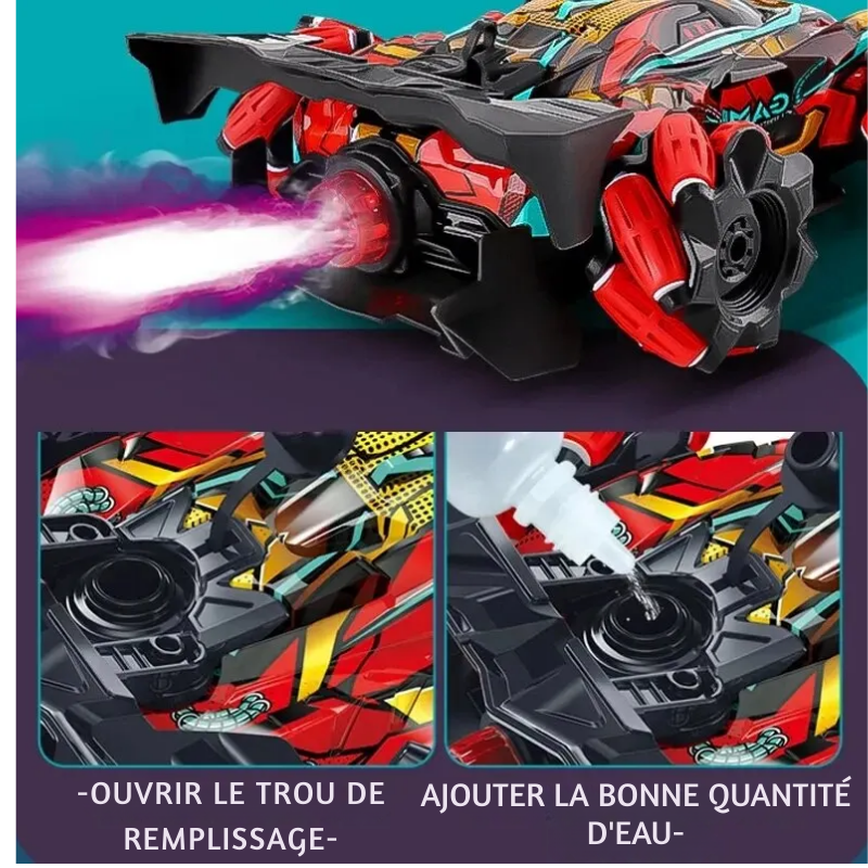 Découvrez notre Voiture Télécommandée à Spray