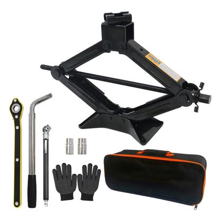 PACK CRIC 2T COMPLET : Cric + Clé à Cliquet 360° et bien d'autres outils