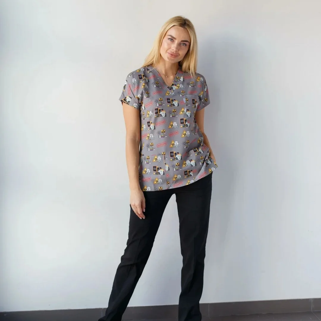 Pyjama imprimé maske somon