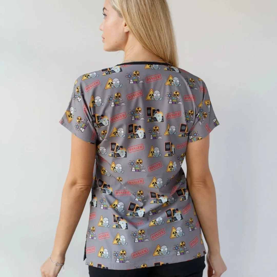 Pyjama imprimé maske somon