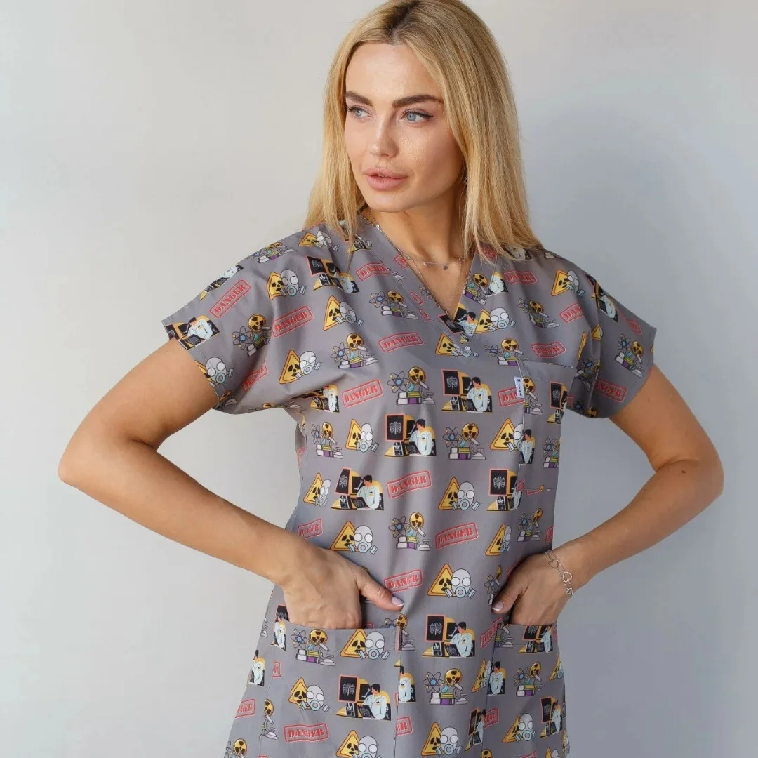 Pyjama imprimé maske somon