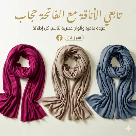 تابعي الأناقة مع الفاتحة حجاب