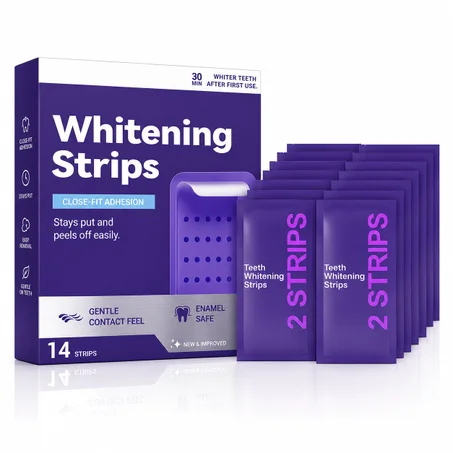 WHITENING STRIPS — Bandes Blanchissantes Dentaires
