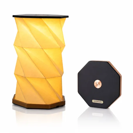 ORIGAMI FOLDING LAMP — Portable Paper Light