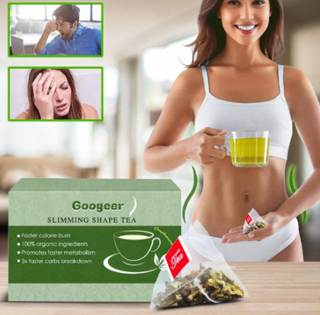 🌿 شاي جوجر لإنقاص الوزن – حرق سريع للدهون مع مكونات عضوية! 🌿 (6 قطع)