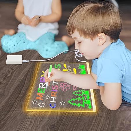 لوح MEETULE المضيء للكتابة والرسم