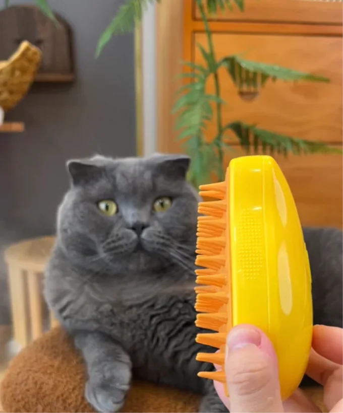 Cepillo de vapor para mascotas