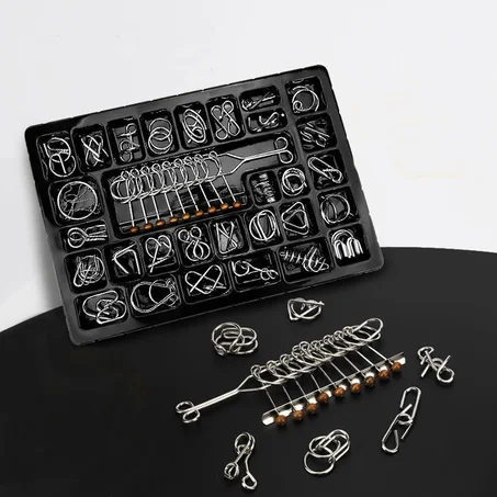 مجموعة لغز الخواتم الصينية UNLOCK MAZE (Emirates)