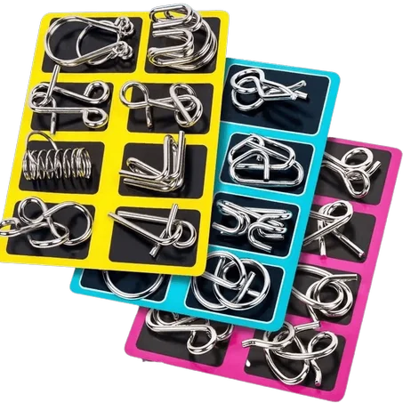 مجموعة لغز الخواتم الصينية UNLOCK MAZE