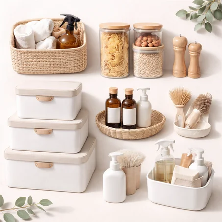 المنزل والمطبخ والتنظيم