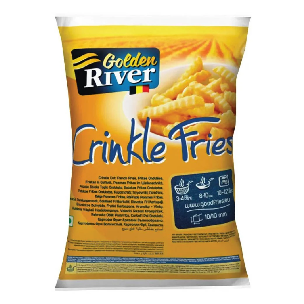 POMMES FRITES ZIGZAG GOLDEN RIVER 2.5 KG