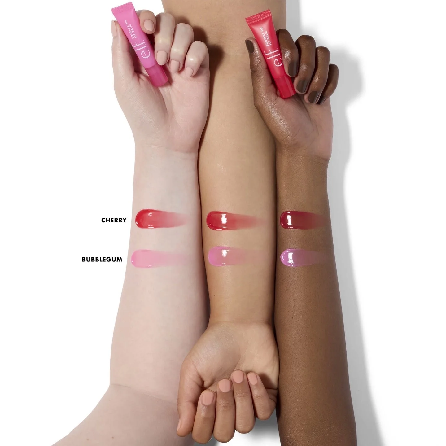 Squeeze Me More Lip Balm Duo .Bubblegum & Cherry