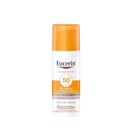 واقي شمسي  يوسيرين للتحكم بالزيوت Eucerine Sun Gel Cream Oil Control Sun Cream SPF50 - 50ml