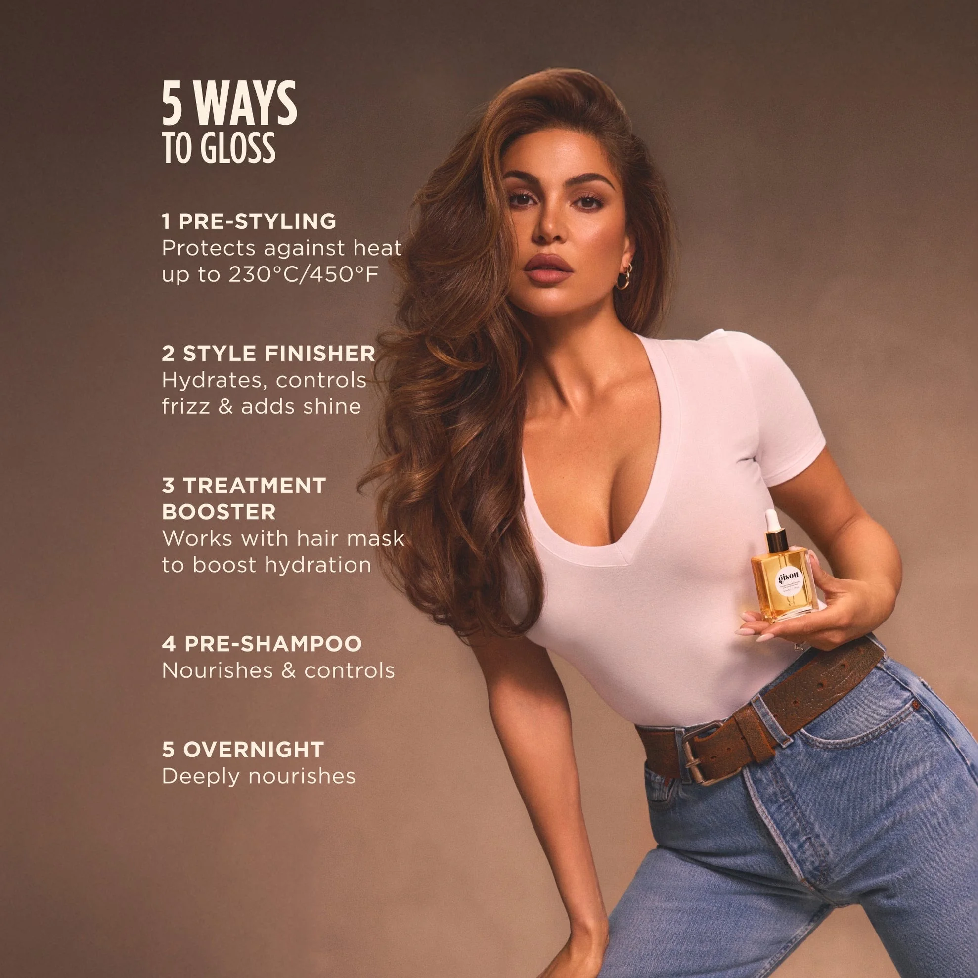 Gisou Honey Infused Hair Oil
