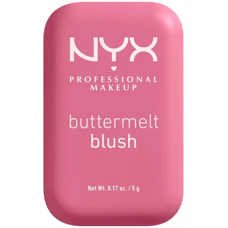 NYX blush PROFESSIONAL MAKEUP BUTTERMELT POWDER BLUSH UP TO 12H WEAR  بلشر عالي الثبات