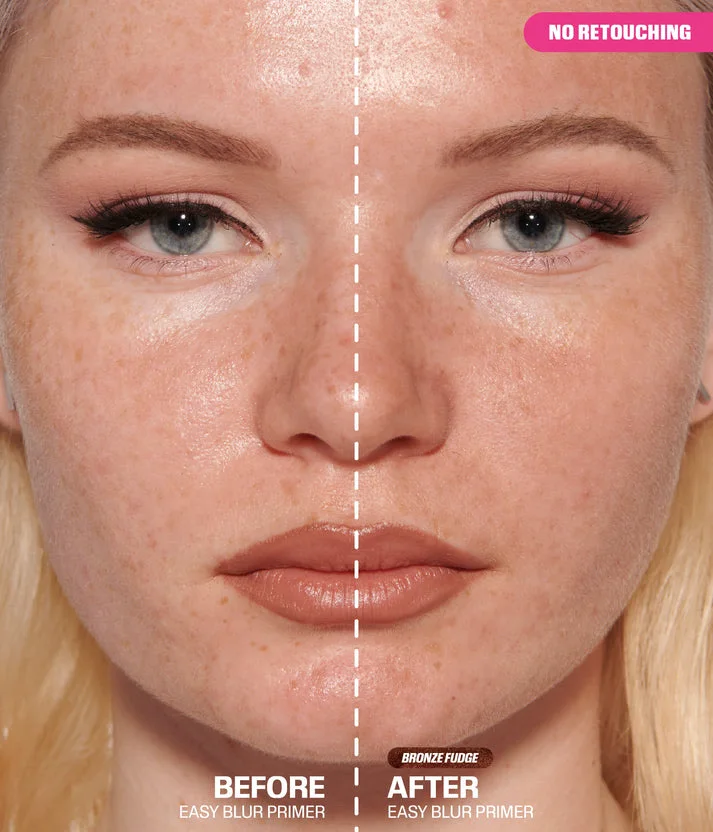 huda beauty EASY BLUR SILICONE-FREE SMOOTHING PRIMER BRONZE FUDGE