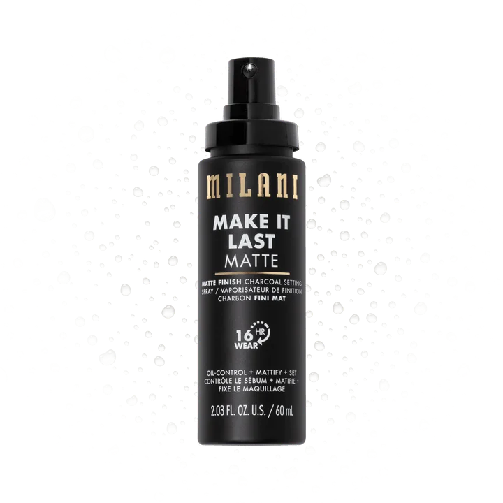 MAKE IT LAST MATTE - MATTE FINISH CHARCOAL SETTING SPRAY