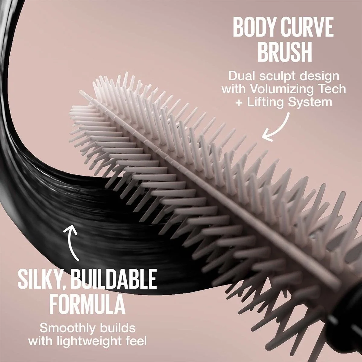 Maybelline Lash Sensational Body Washable Mascara Black