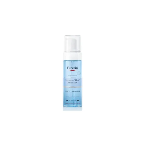 يوسيرين ديرماتوكلين رغوة ميسيلار 150 مل منظف لطيف للبشرة الحساسة  Eucerin Dermatoclean Micellar Foam Cleanser for Sensitive Skin