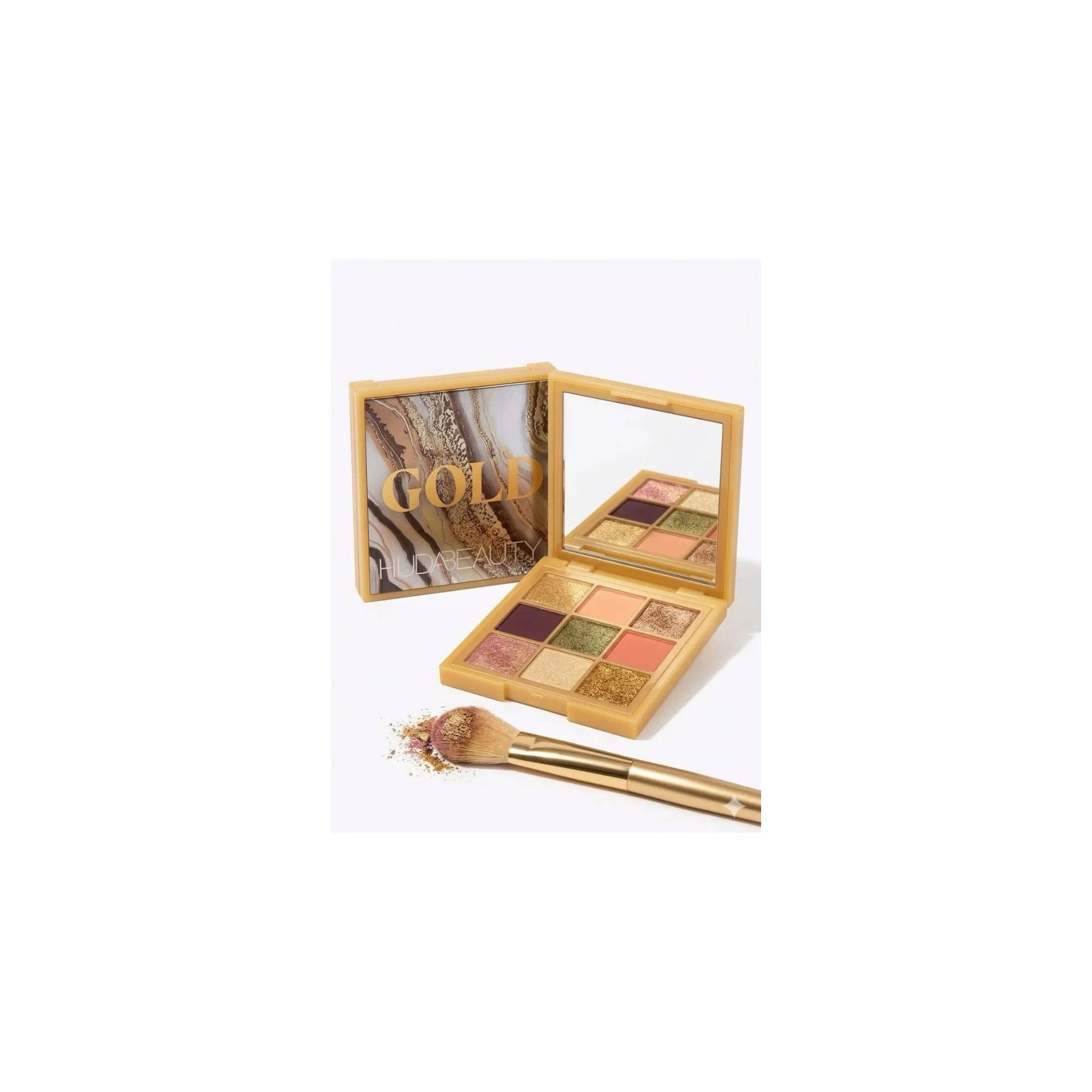 باليت هدى  بيوتي جولد اوبسيشنز GOLD EYESHADOW PALETTE HUDA BEAUTY