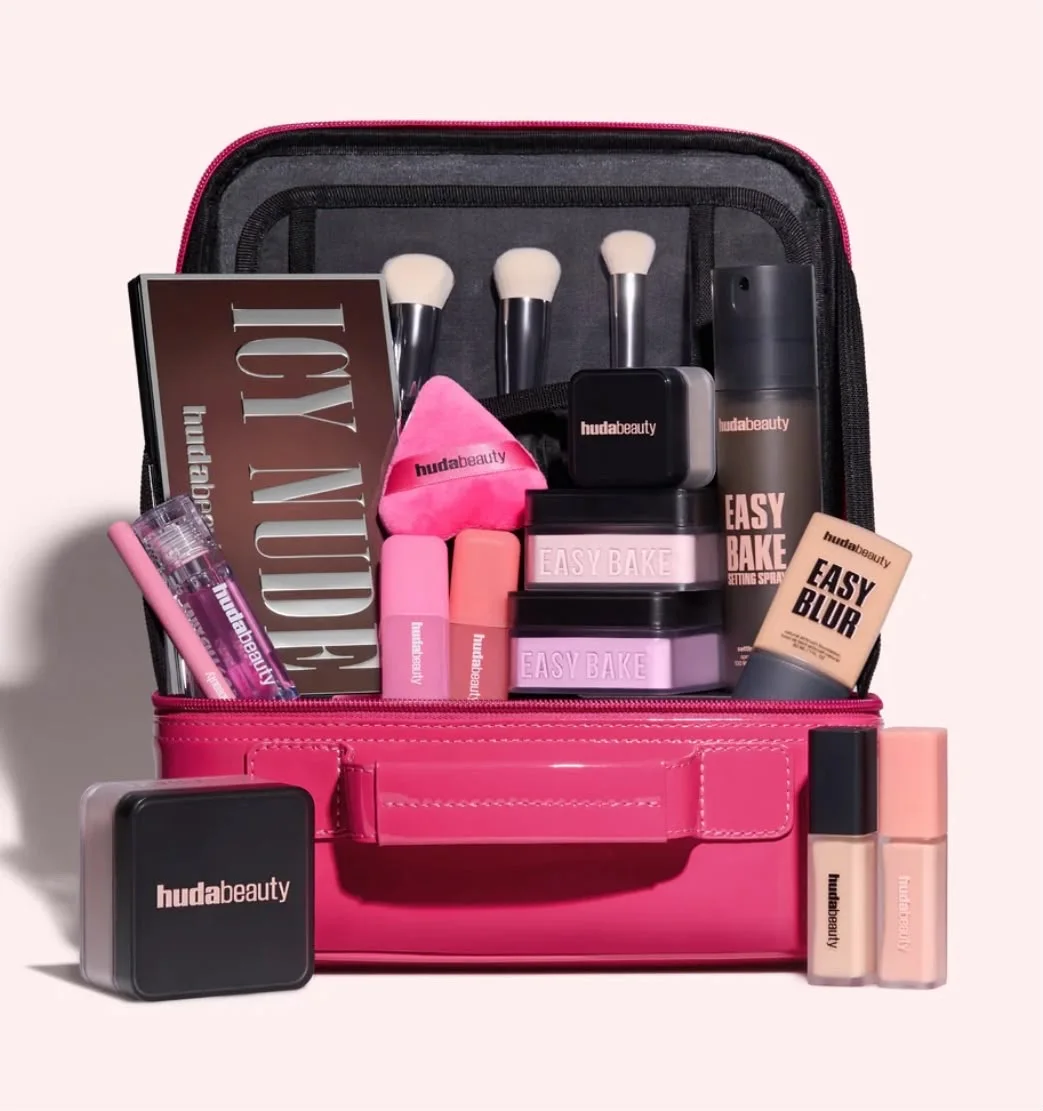 HUDA BEAUTY LARGE VANITY BAG