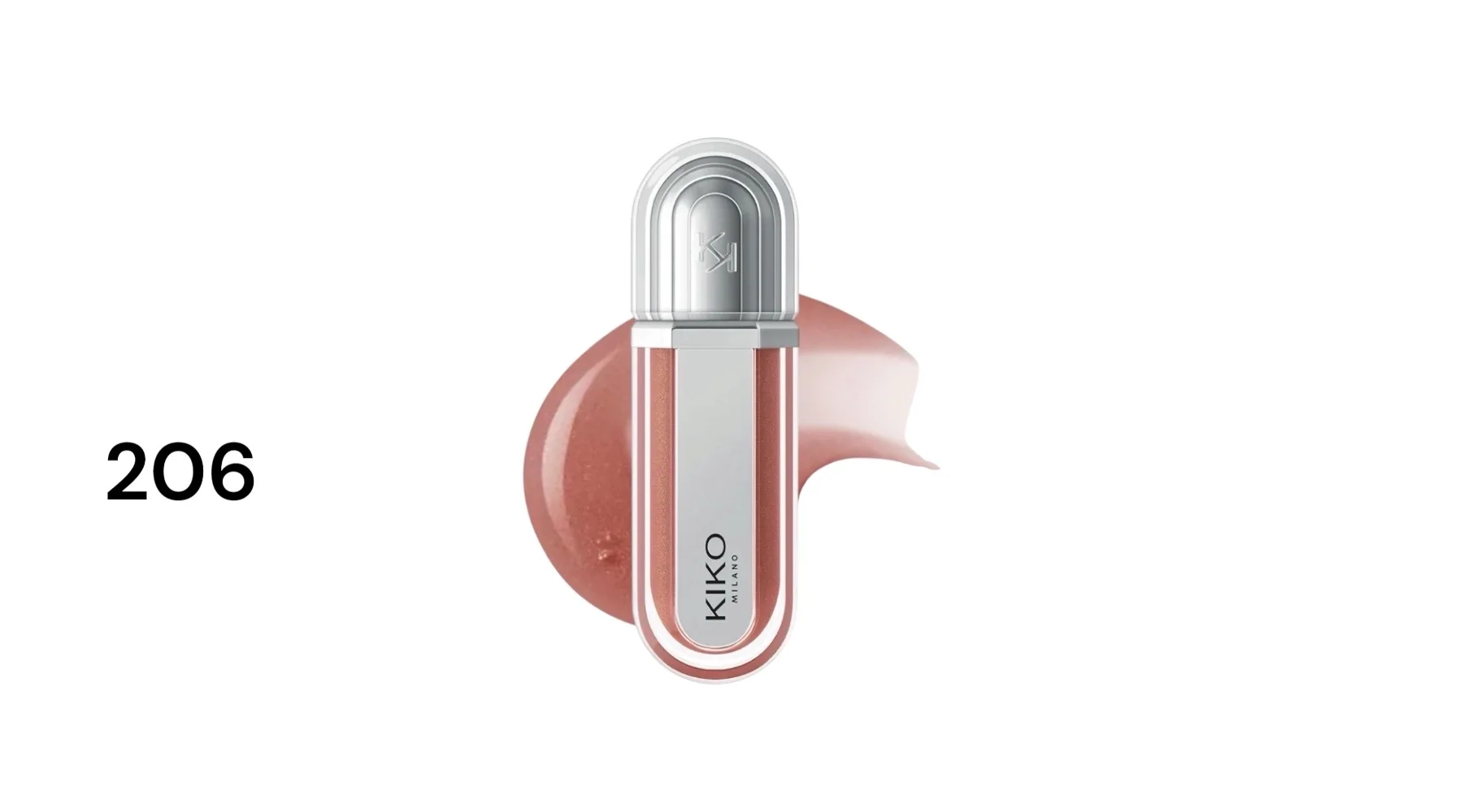 kiko milano 3d Hydra Xtreme Lip gloss Moisturising with 3D-volume effect ملمع شفاه كيكو ميلانو ثلاثي الأبعاد بلمعان فائق، يرطب الشفاه ويمنحها مظهرًا أكثر امتلاءً.