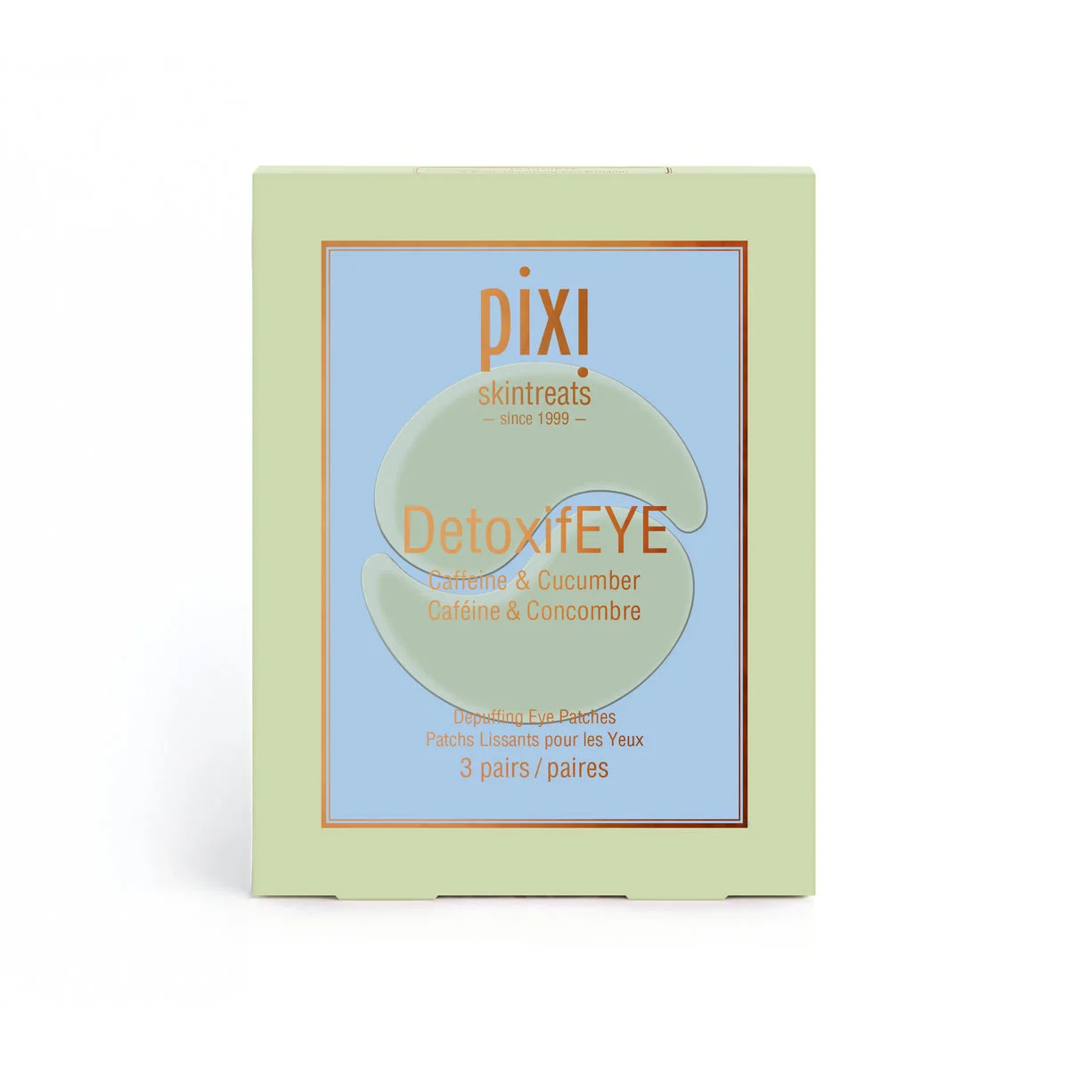 pixi DetoxifEYE Patches Travel Size Set of 3