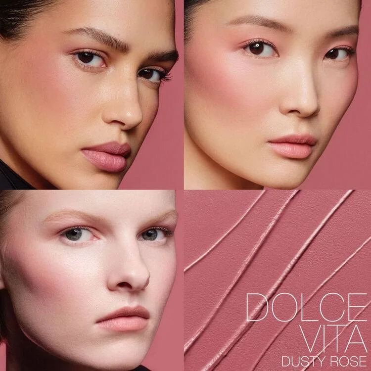 NARS The Multiple multi-purpose stick in a soft neutral-pink shade featuring a creamy, blendable texture for eyes, lips, and cheeks
