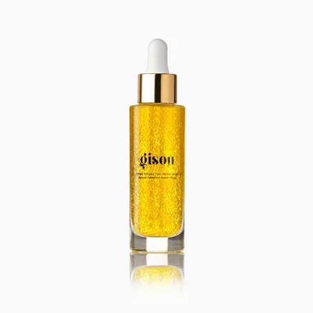 Gisou Honey Infused Hair Repair Serum  | Visibly reduces breakage, helps seal split ends, protects against UV, with encapsulated Mirsalehi Honey & plant-based Keratin