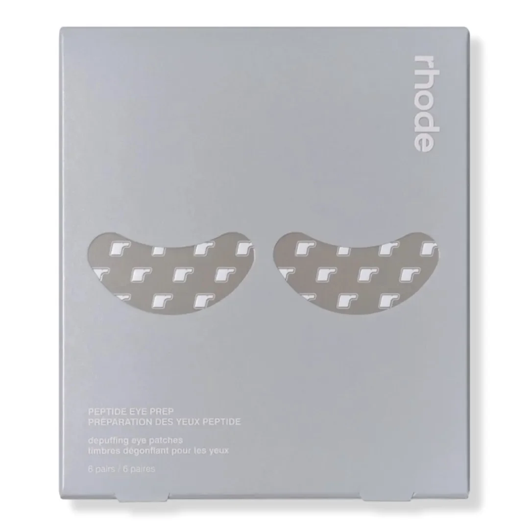 RHODE Peptide Eye Prep Depuffing Eye Patches R ICON 6 Pairsلاصقات للعين مكونة من 6 شرائح