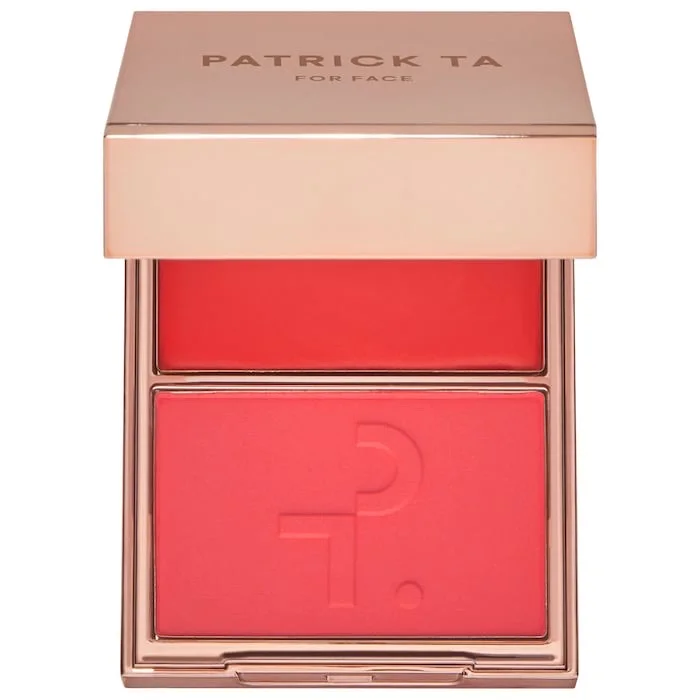 PATRICK TA Major Headlines Double-Take Crème & Powder Blush Duo SHE VIBRANT