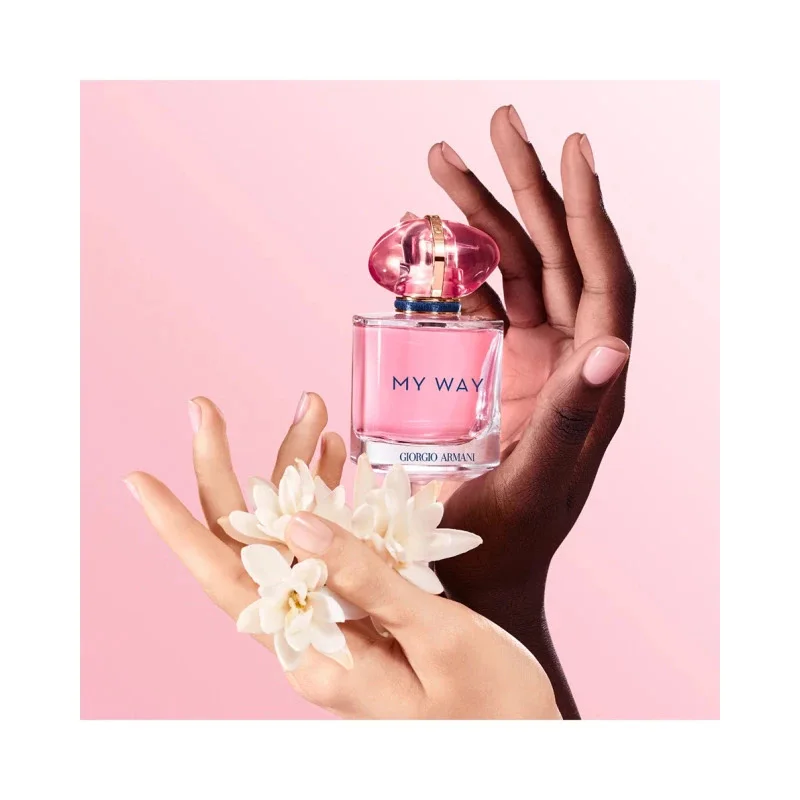 عطر جورجيو أرماني ماي واي للنساء EDP سعة 90 مل – عطر زهري بالياسمين والفانيليا بثبات طويل
