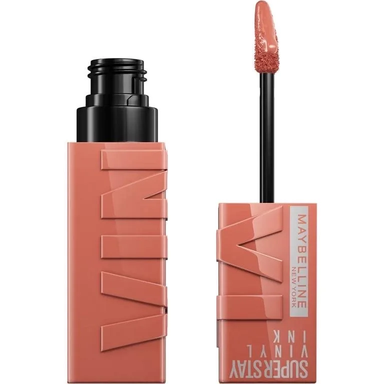 Maybelline New York Super Stay Vinyl Ink Liquid Lip Colour, 16HR Long-Lasting, Ultra-Pigmented, Smudge & Transfer-Proof, High Shine Finish, Vegan Formula for Comfortable Wear