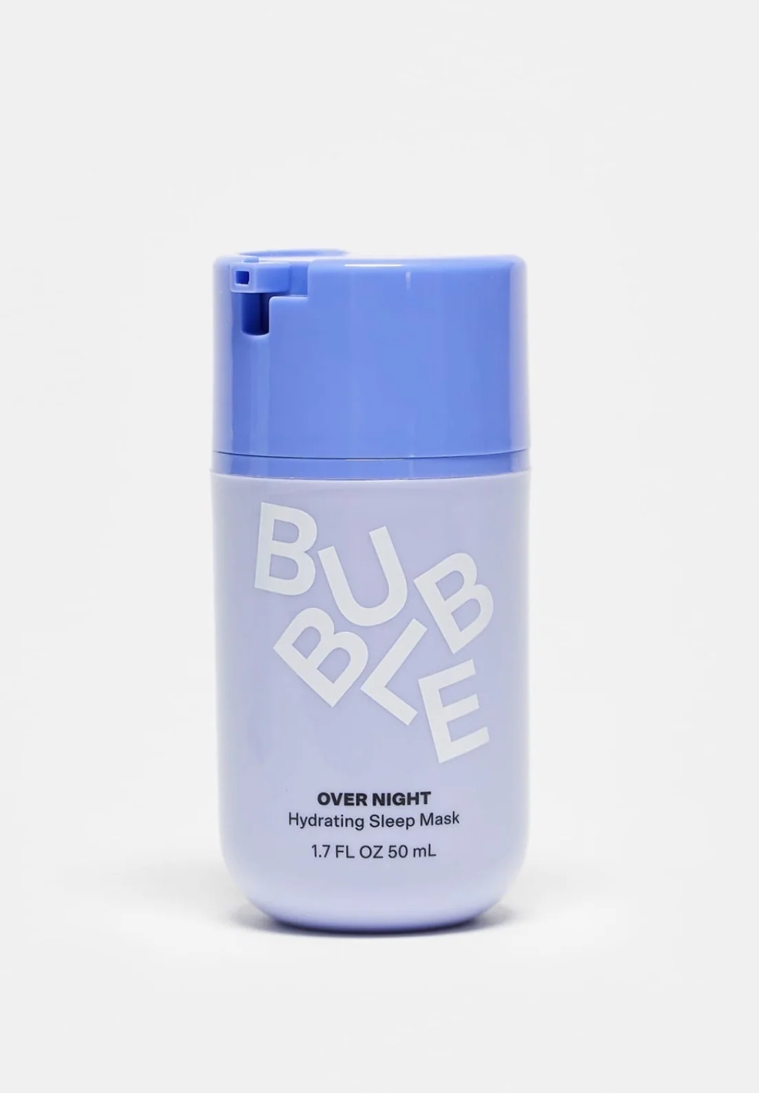 Bubble Skincare Over Night Hydrating Sleep Mask - Gentle Exfoliating Overnight Face Mask for Skin Barrier Repair - Formulated with Mandelic Acid & Sodium PCA to Hydrate, Brighten & Soothe Ski