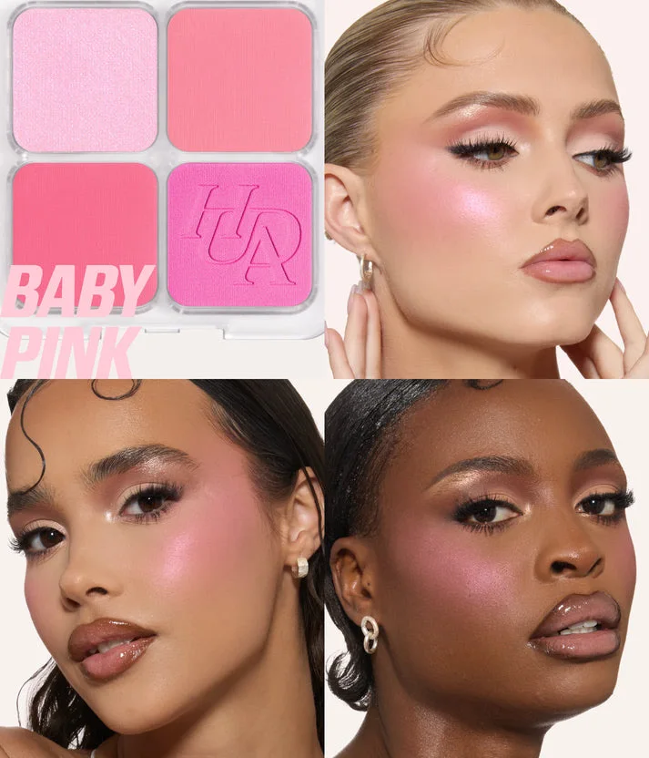 BLUSH FILTER BLURRING BLUSHLIGHTERS PALETTE baby pink