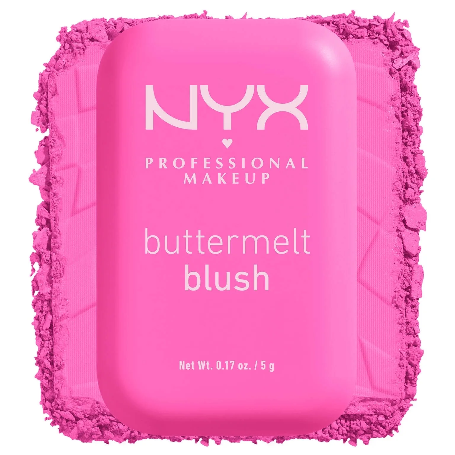 NYX blush PROFESSIONAL MAKEUP BUTTERMELT POWDER BLUSH UP TO 12H WEAR  بلشر عالي الثبات