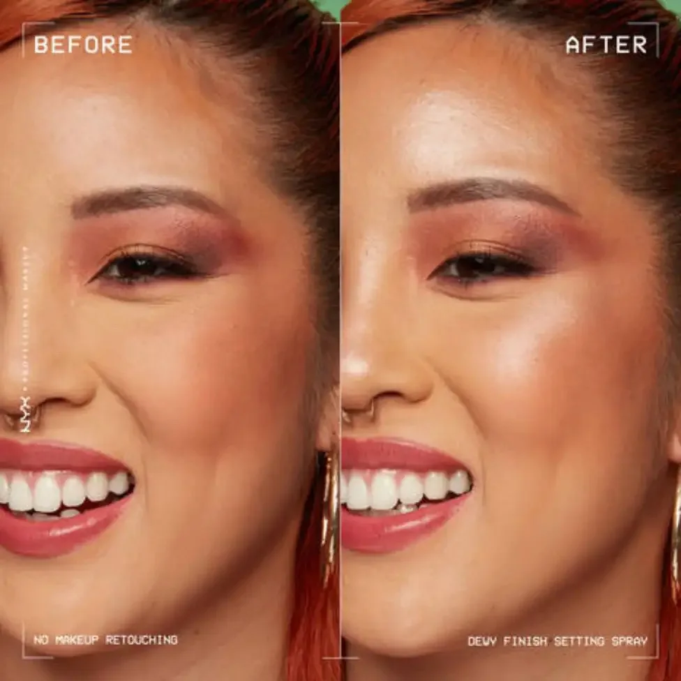 NYX PROFESSIONAL MAKEUP بخاخ تثبيت ندي يدوم حتى 16 ساعة