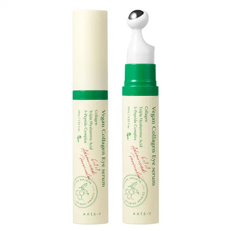 AXIS-Y سيروم العين بالكولاجين النباتي – Vegan Collagen Eye Serum | لترطيب وشد منطقة تحت العين وتقليل الخطوط الرفيعة والهالات