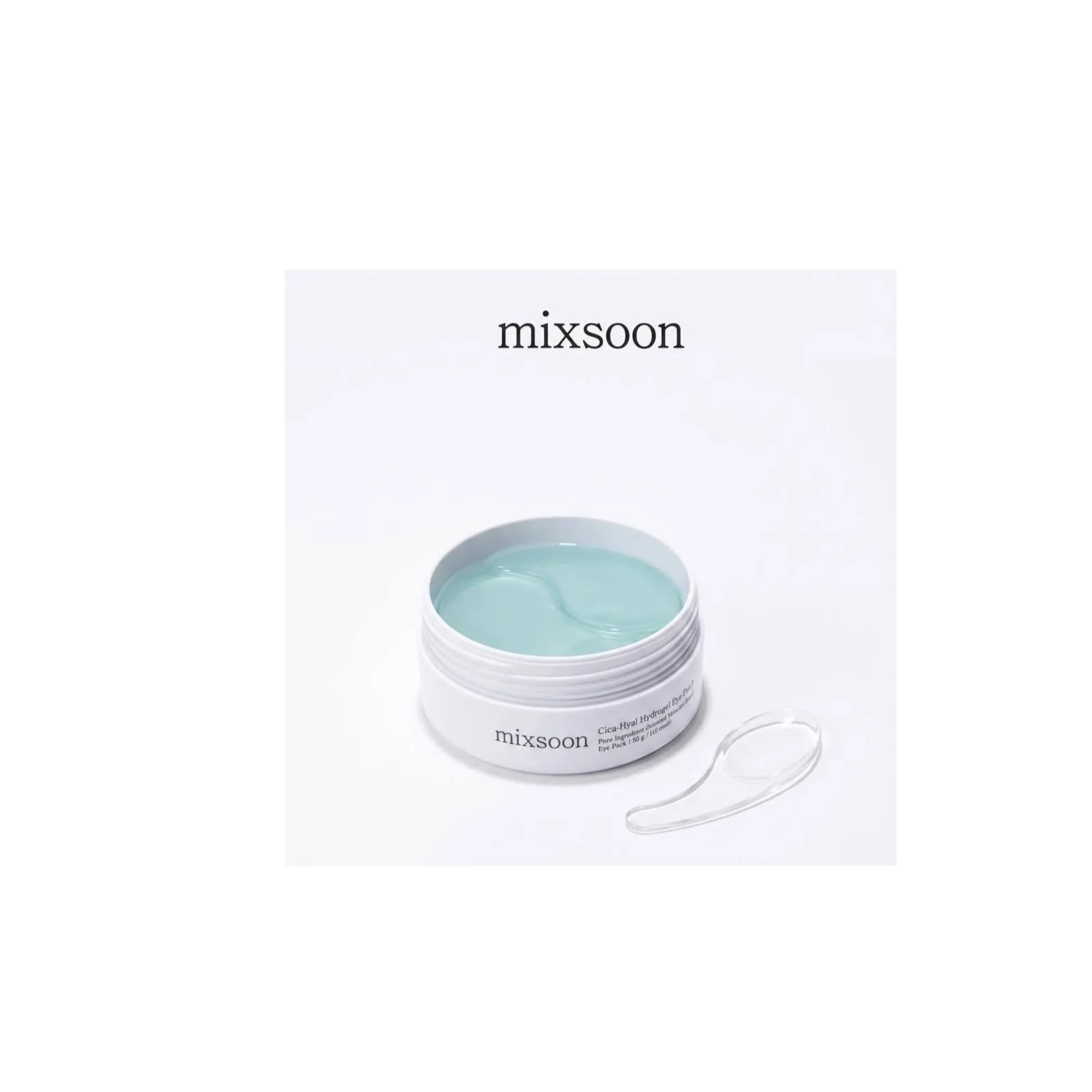 لاصقات العين الهيدروجيل سيكا-هيال mixsoon Cica-Hyal Hydrogel Eye Patch
