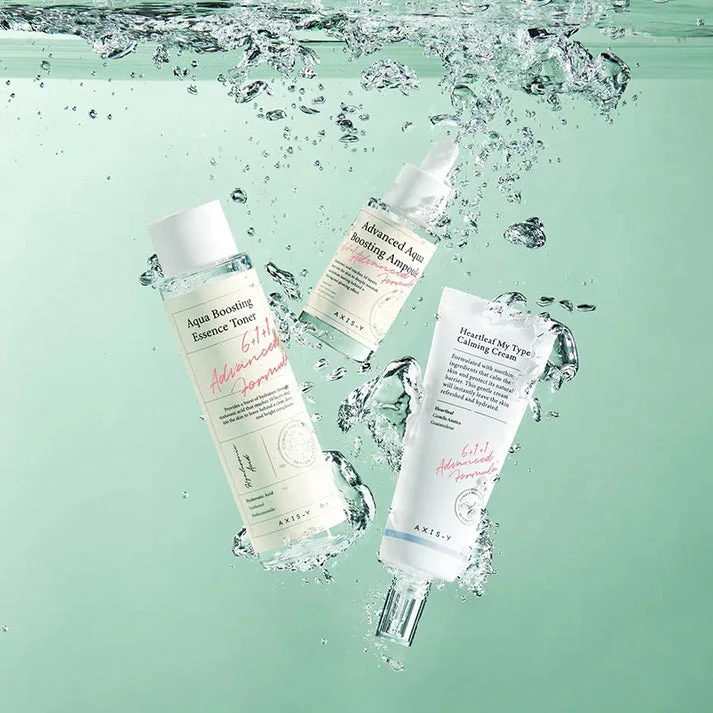 تونر إيسنس أكوا بوستينغ لترطيب البشرة بحمض الهيالورونيك | AXIS-Y Aqua Boosting Essence Toner 150ml