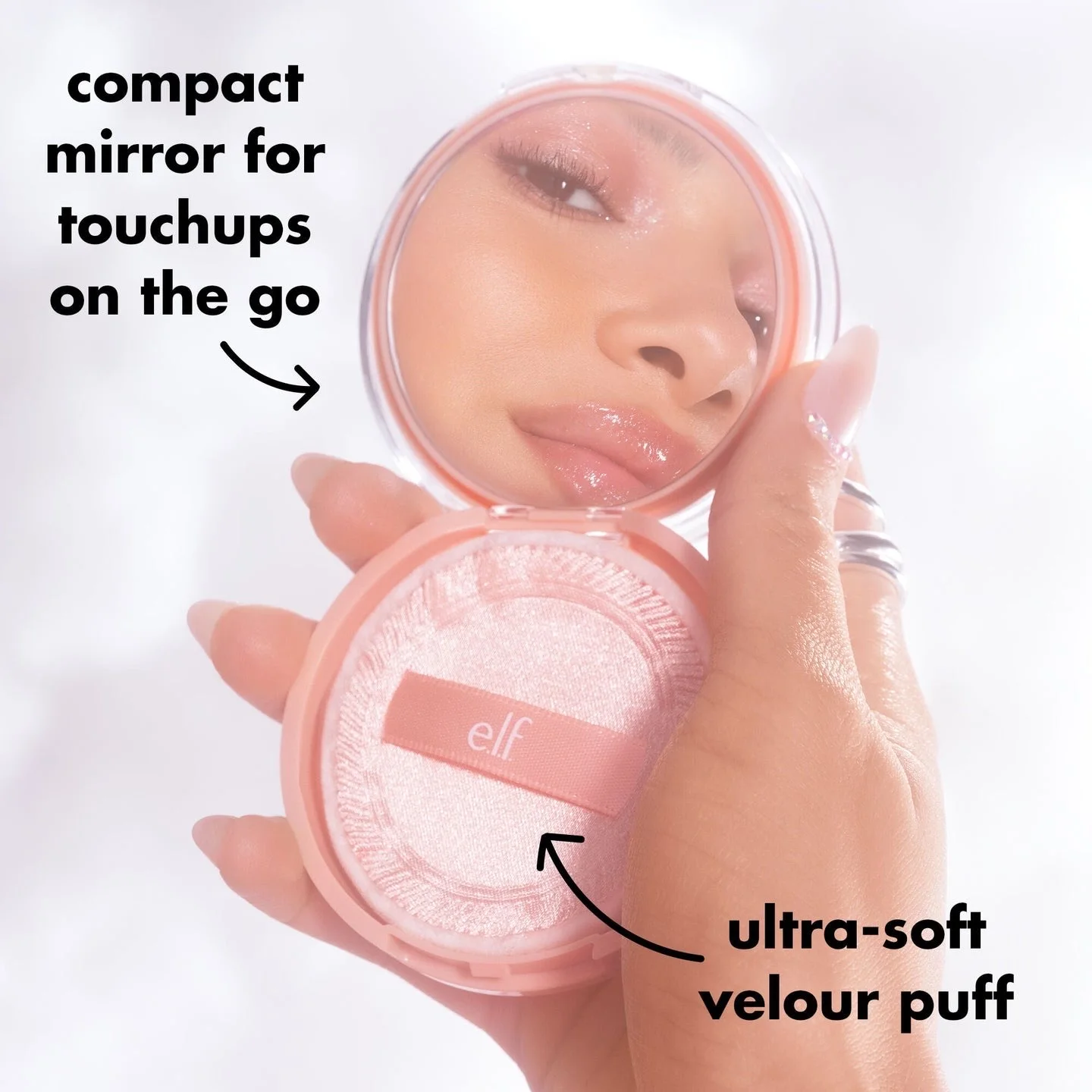 Elf Halo Glow Powder Filter Fair Neutral Coolكومباكت باودر ايلف فل كڤر.