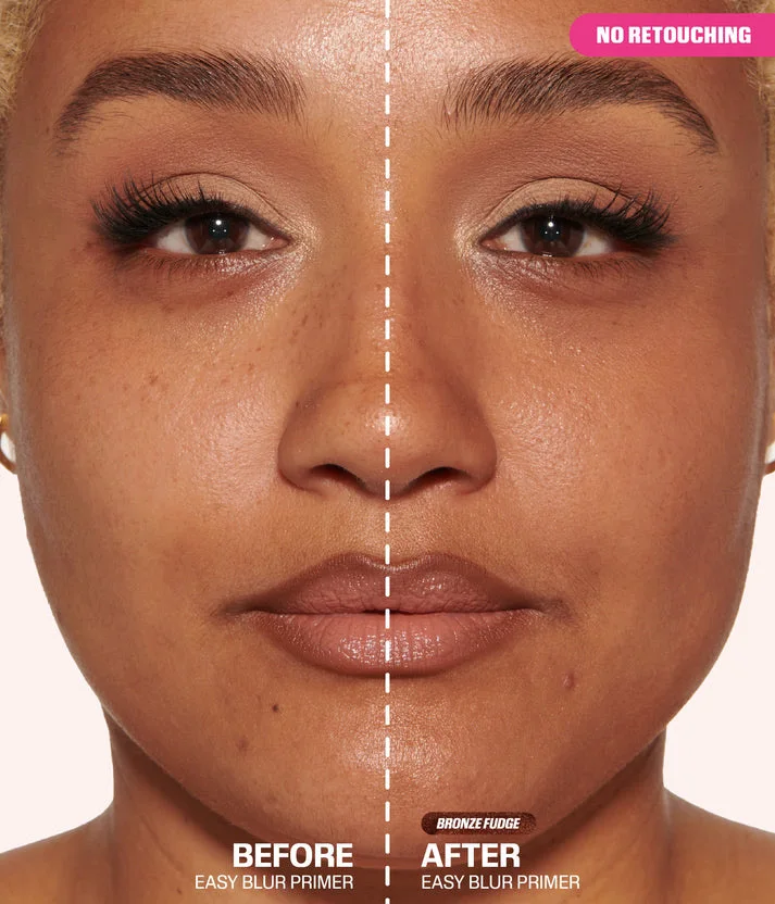 huda beauty EASY BLUR SILICONE-FREE SMOOTHING PRIMER BRONZE FUDGE