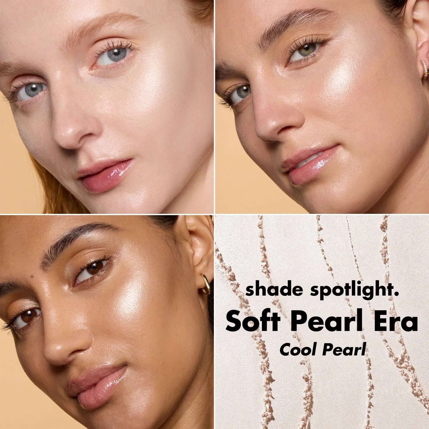 Elf Halo Glow Silky Powder Highlighter Soft Pearl Era - Cool Pearl