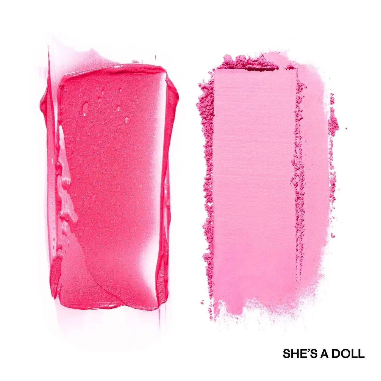 Patrick Ta Major Headlines Double-Take Crème & Powder Blush Duo She's a Doll - bright neutral pink