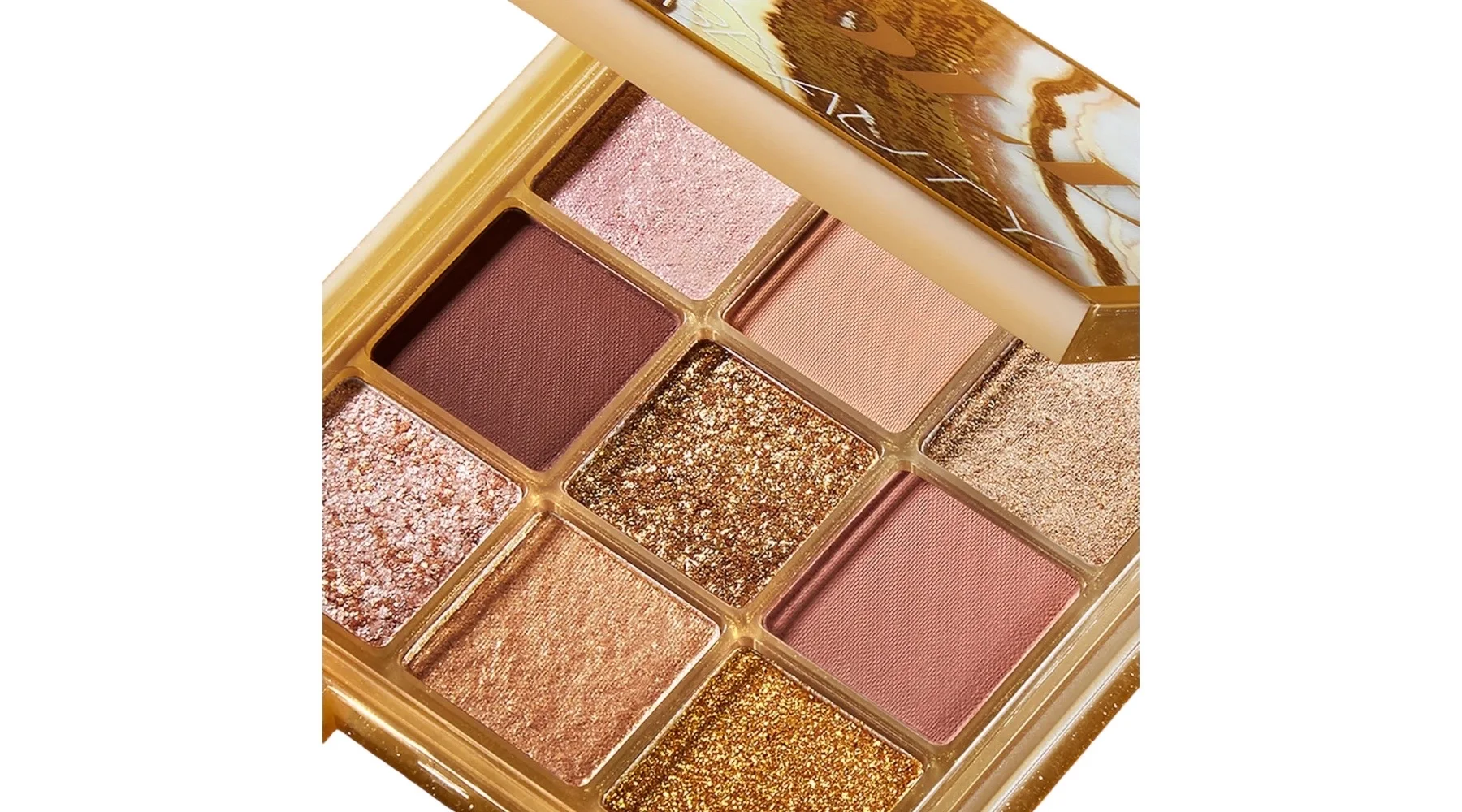 باليت هدى  بيوتي جولد اوبسيشنز GOLD EYESHADOW PALETTE HUDA BEAUTY