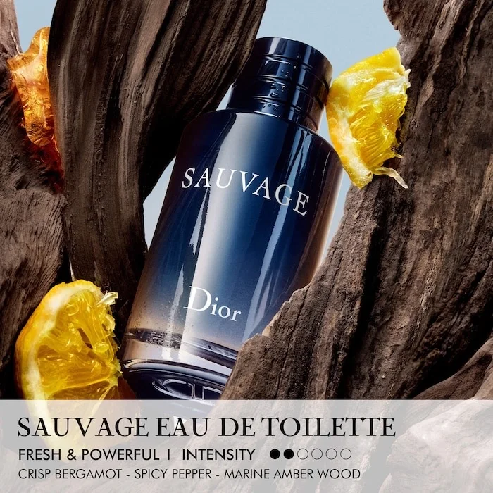 سوفاج أو دو تواليت من ديور | عطر رجالي منعش بطابع حمضي وخشبي