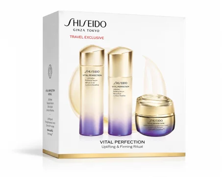 مجموعة من شيسيدو لشد الوجه و جعلها اكثر تماسكاً VITAL PERFECTION SET FROM shiseido